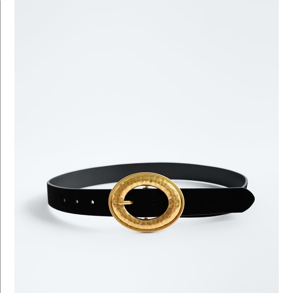 Zara Accessories Zara Velvet Belt Poshmark